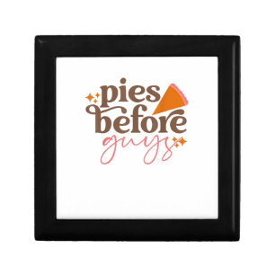 Pies Before Guys Girls Kids Toddler Thanksgiving  Gift Box
