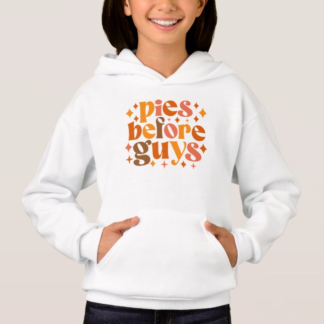 Pies Before Guys Hoodie (Front)