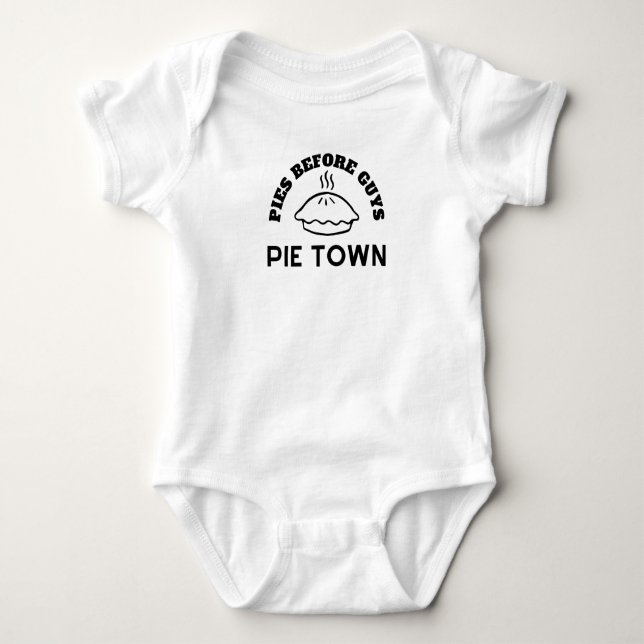 Pies Before Guys Sports Tee (Front)