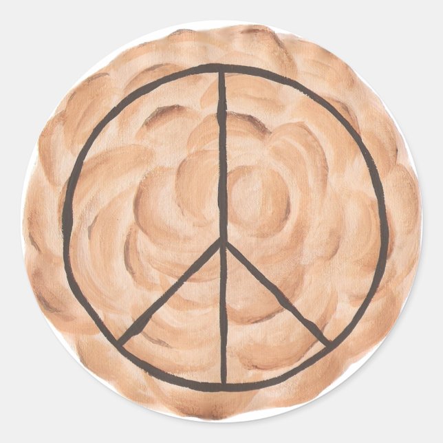 Pies for Peace, Meringue Peace Pie Stickers (Front)