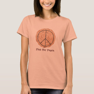 Pies for peace, meringue with chocolate T-Shirt