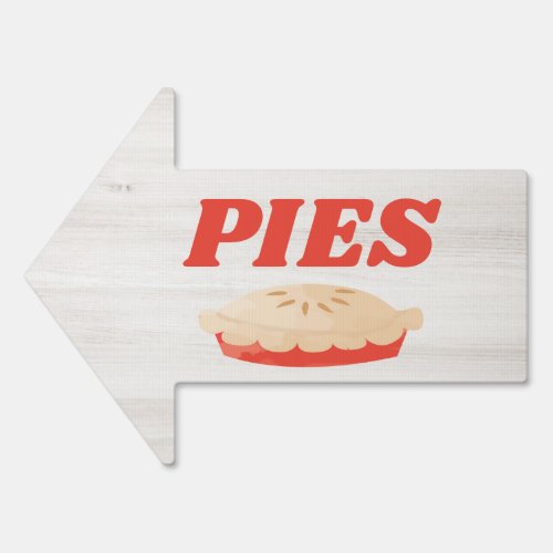 Pies For Sale Sign