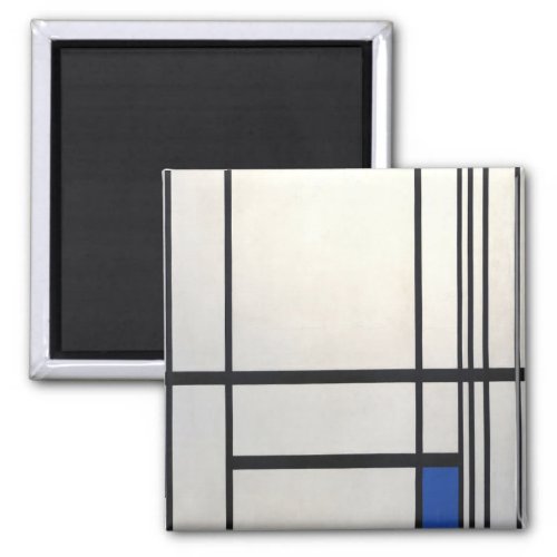 piet mondrian_1292 magnet