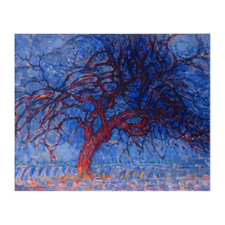Piet Mondrian Avond (Evening): The Red Tree
