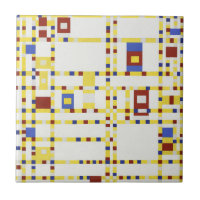Piet Mondrian Broadway Boogie Woogie Abstract Art