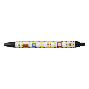 Piet Mondrian Broadway Boogie Woogie Abstract Art Pen