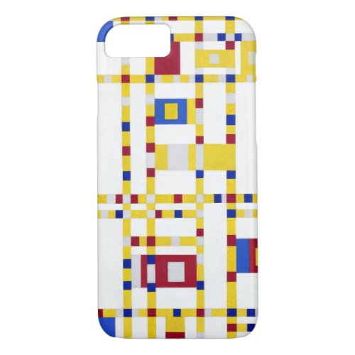 Piet Mondrian Broadway Boogie Woogie iPhone 87 Case