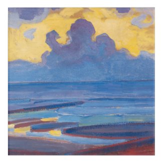 Piet Mondrian By the Sea Famous Painting 