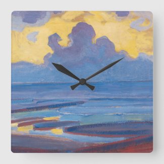 Piet Mondrian By the Sea Famous Painting 