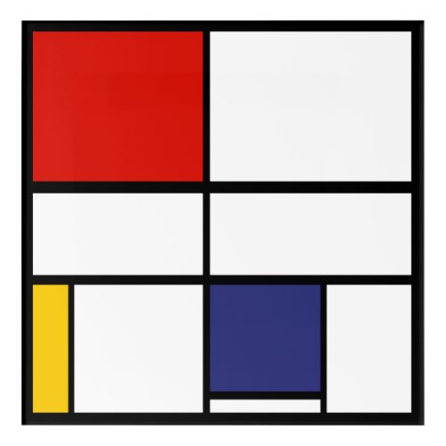 Piet Mondrian Composition C Acrylic Print