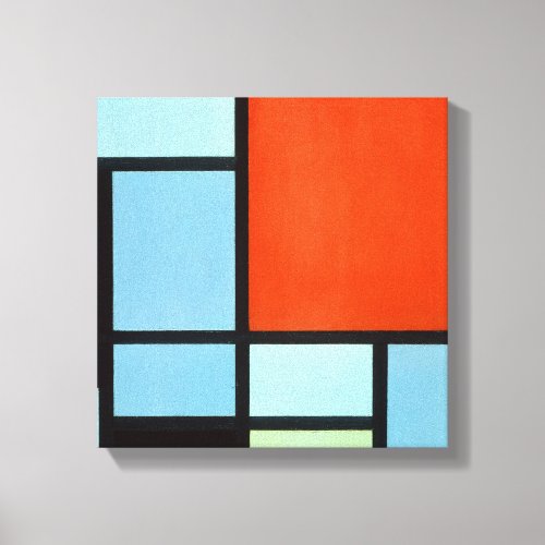 Piet Mondrian Composition Canvas Print