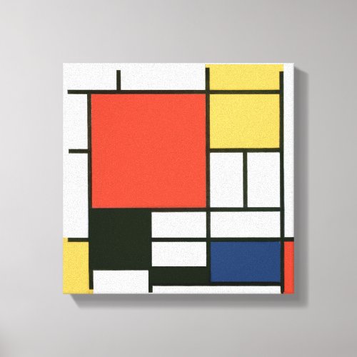 Piet Mondrian _ Composition Canvas Print