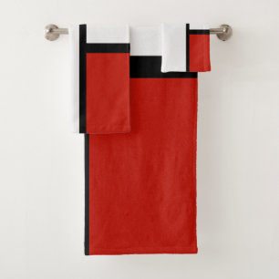 Piet Mondrian - Composition Geometric Abstract Bath Towel Set
