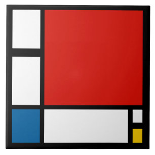 Piet Mondrian, Composition ii Ceramic Tile