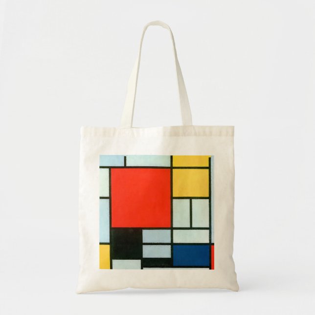 Piet Mondrian Composition Tote Bag (Front)