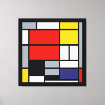 Piet Mondrian, Composition with Large Red Plane