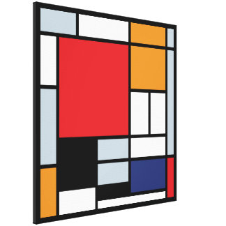 Piet Mondrian Art & Framed Artwork | Zazzle