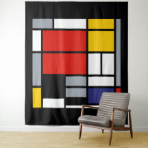Piet Mondrian, Composition with Large Red Plane