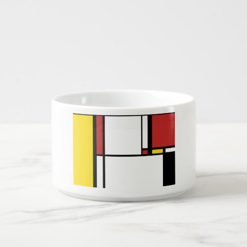 Piet Mondrian dinner Bowls