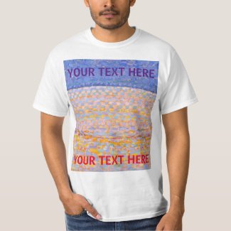Piet Mondrian Famous Painting Dune III Custom