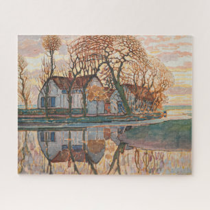 Piet Mondrian - Farm Near Duivendrecht Jigsaw Puzzle