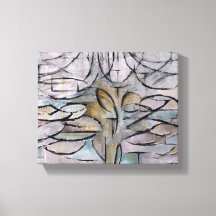 PIET MONDRIAN FLOWERING APPLE TREE, Abstract print