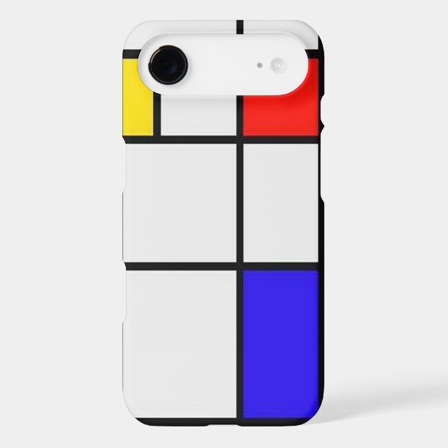 Piet Mondrian Modern Art iPhone 3 Case-Mate Case (Back)