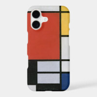 Piet Mondrian Red Blue Yellow Abstract Art