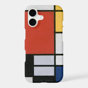 Piet Mondrian Red Blue Yellow Abstract Art iPhone 17 Case