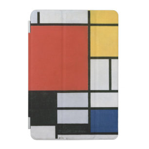 Piet Mondrian Red Blue Yellow Abstract Art iPad Mini Cover