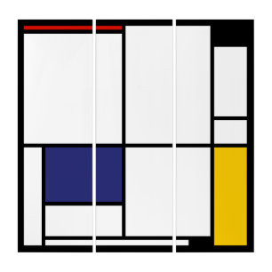 Piet Mondrian, Tableau 1 Triptych