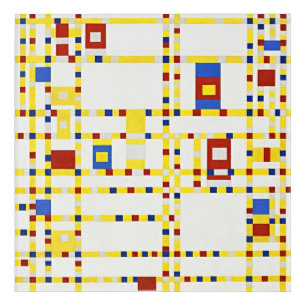 Piet Mondrian's Broadway Boogie Woogie Acrylic Print