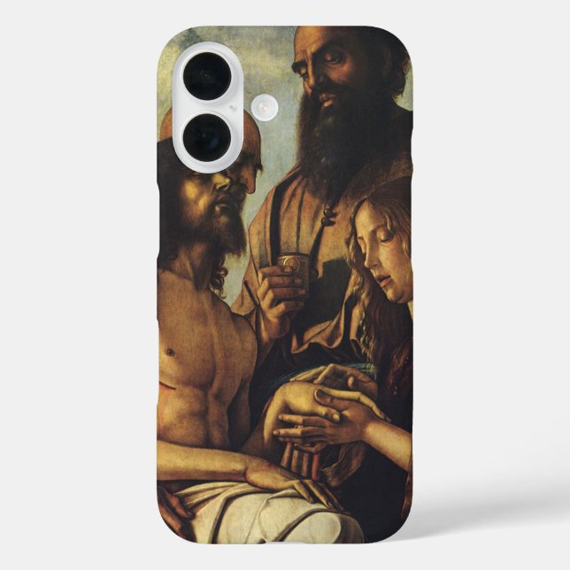 Pieta by Giovanni Bellini, Renaissance Fine Art Case-Mate iPhone Case (Back)
