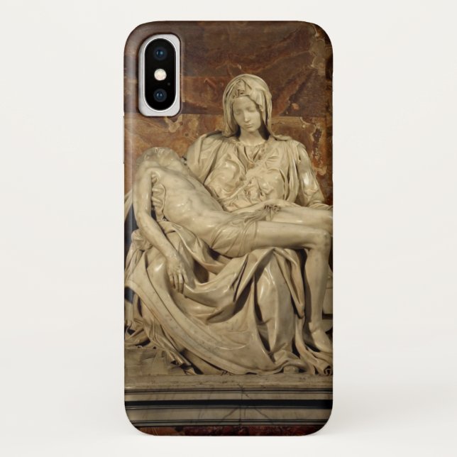 Pieta by Michelangelo Case-Mate iPhone Case (Back)