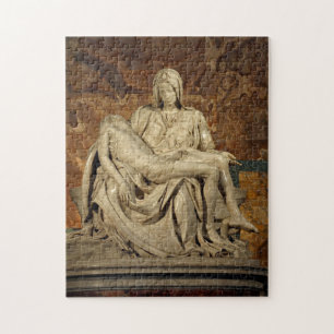 Pieta by Michelangelo Jigsaw Puzzle