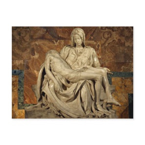 Pieta by Michelangelo Postcard