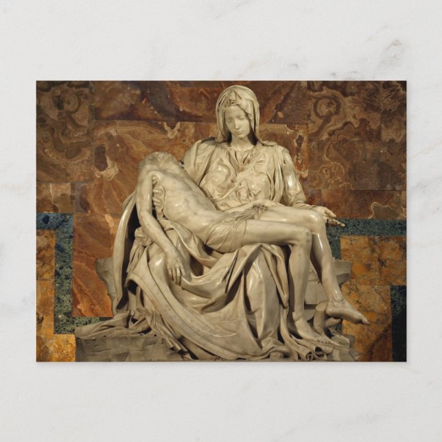 Pieta by Michelangelo Postcard (Front)