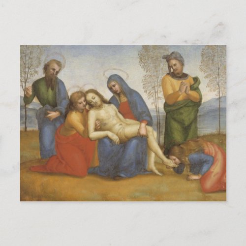 Pieta by Raphael Postcard