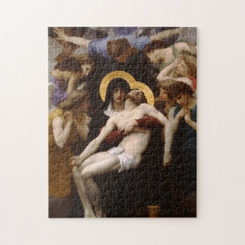 Pieta by William Bouguereau Puzzle