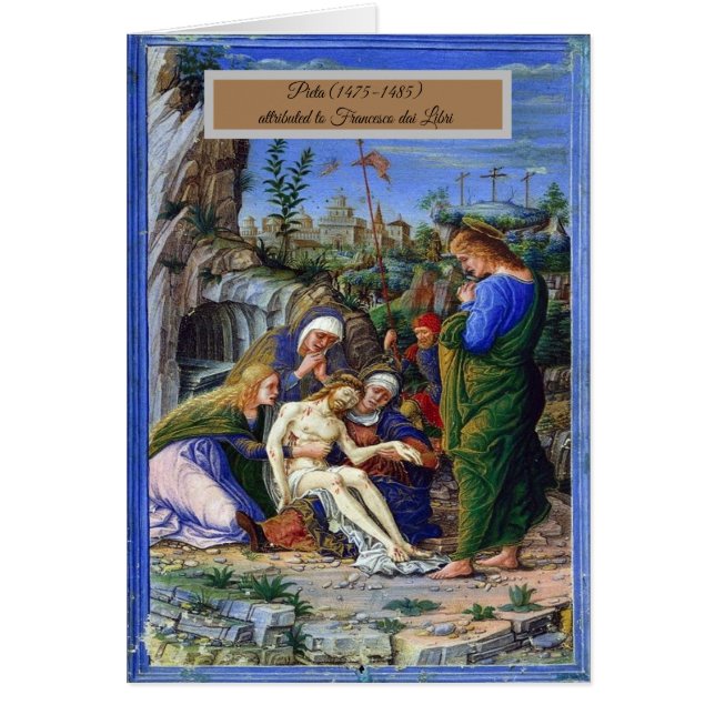 Pieta of Jesus Christ Cards (Front)