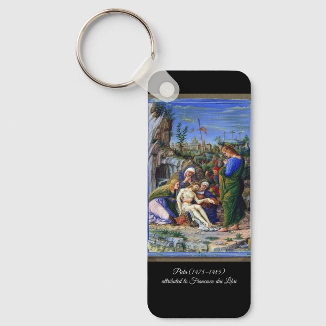Pieta of Jesus Christ Keychain (Front)