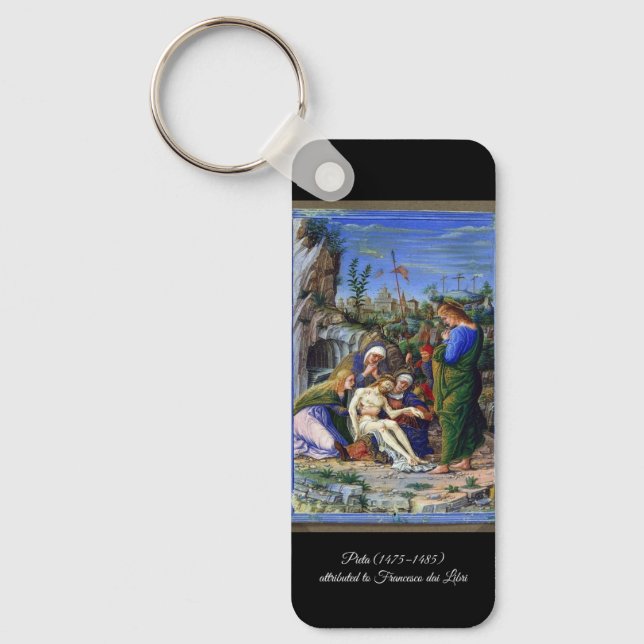 Pieta of Jesus Christ Keychain (Front)