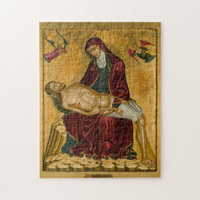 Pieta Orthodox Christian Icon Jigsaw Puzzle (Vertical)