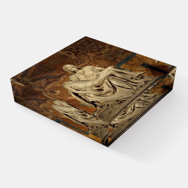 Pieta Paperweight (Angled)