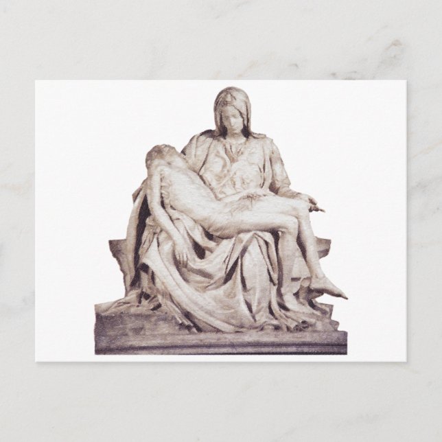 Pieta Postcard (Front)