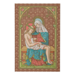 Pieta (SAU 23) Faux Canvas Print