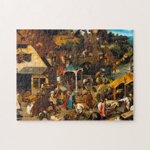 Pieter Bruegel Famous Visual Arts Netherland Prove Jigsaw Puzzle
