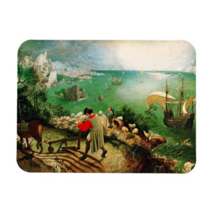 Pieter Bruegel Landscape with the Fall of Icarus Magnet