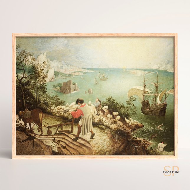 Pieter Bruegel Landscape with the Fall of Icarus Poster (Creator Uploaded)