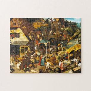 Pieter Bruegel Netherlandish Proverbs Puzzle